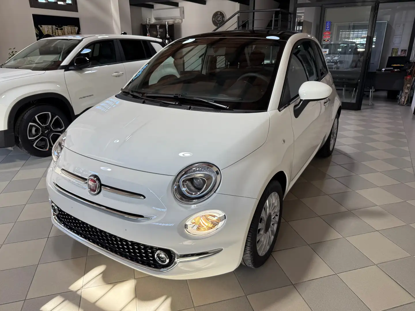 Fiat 500 1.0 70cav Hybrid CarPlay*TFT*ClimaAuto*Parktronic Bianco - 2