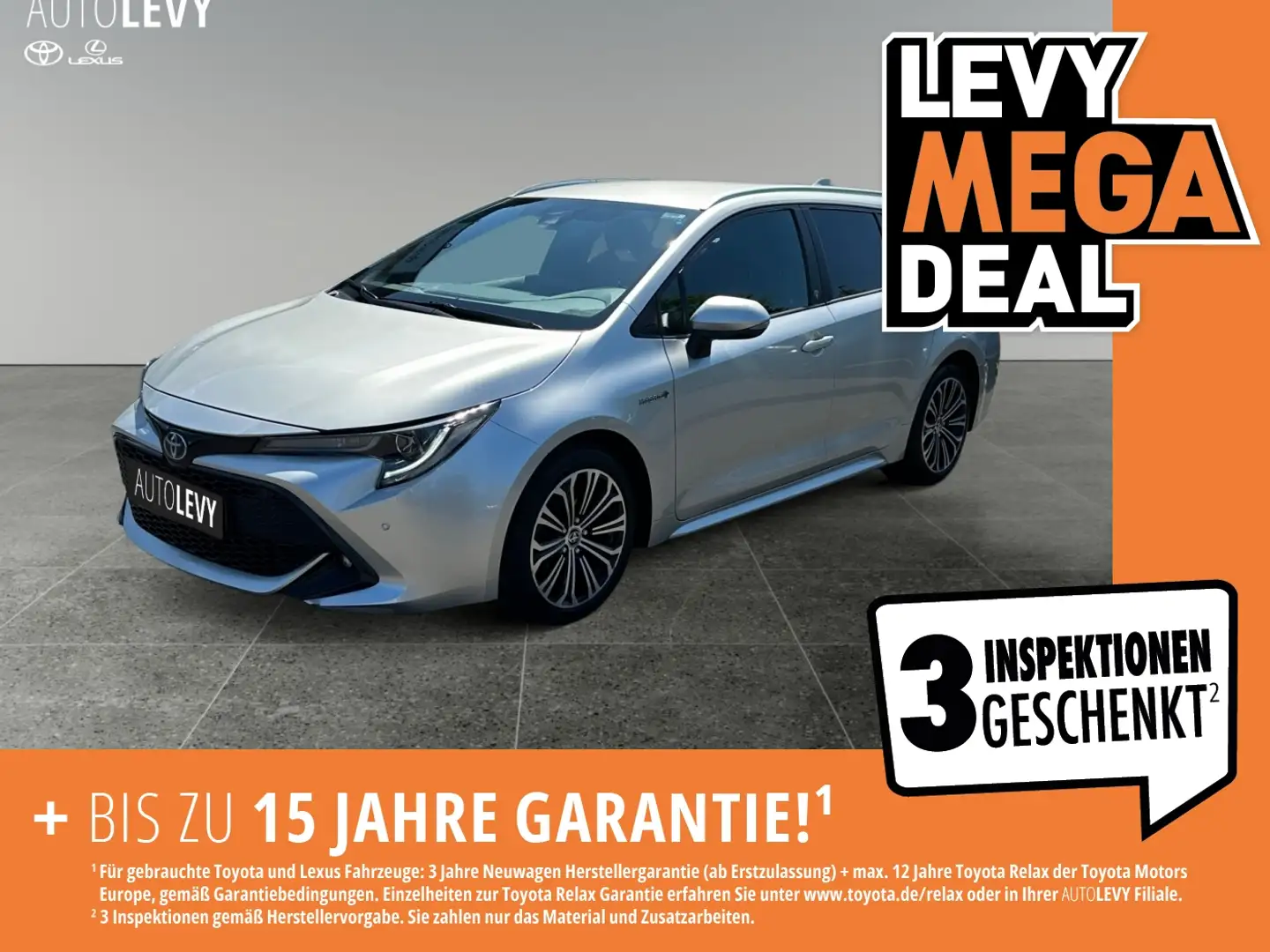 Toyota Corolla TS 2.0 Team D *CARPLAY*AA*SHZ*PDC* Ezüst - 1