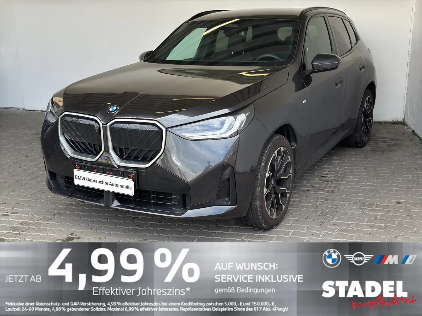BMW X3 20dA xDr M Sport Navi.LED.ACC.360°.AHK.Pano Grau - 1