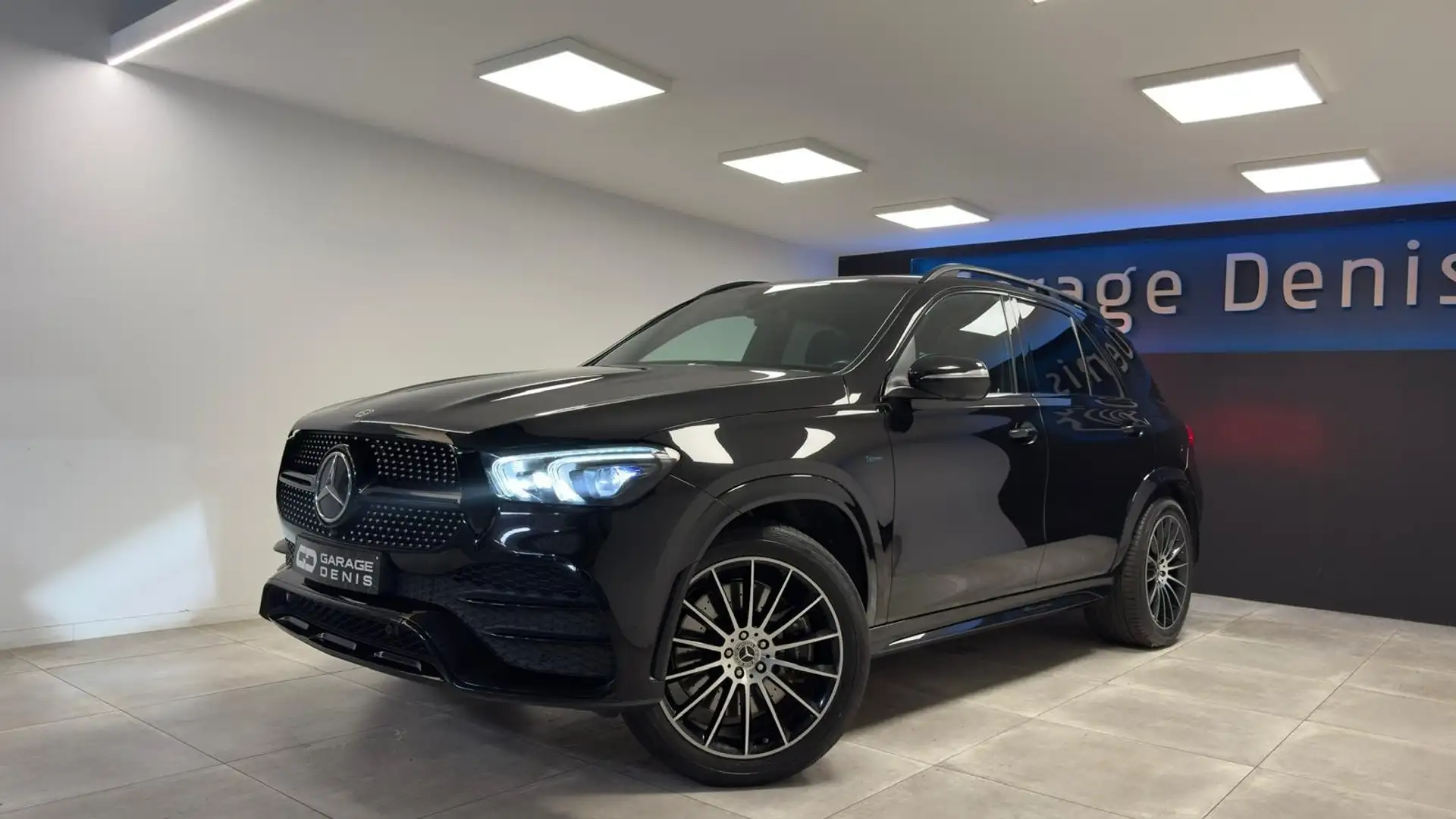 Mercedes-Benz GLE 350 de 4-Matic PACK AMG*GPS+CAMERA*LED*CUIR*TOIT-PANO Noir - 1