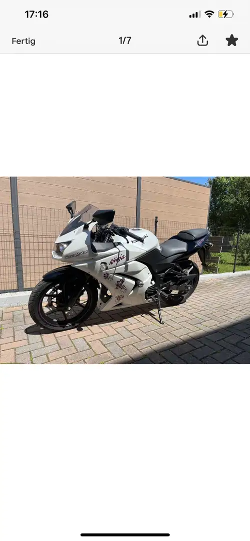 Kawasaki Ninja 250 R guter Zustand mit wenig KM und 2. Hnd. - 1