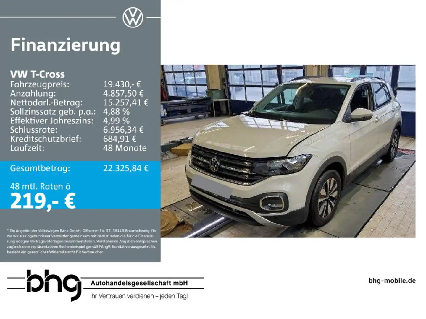 Volkswagen T-Cross 1.0 TSI OPF DSG Move Grau - 1
