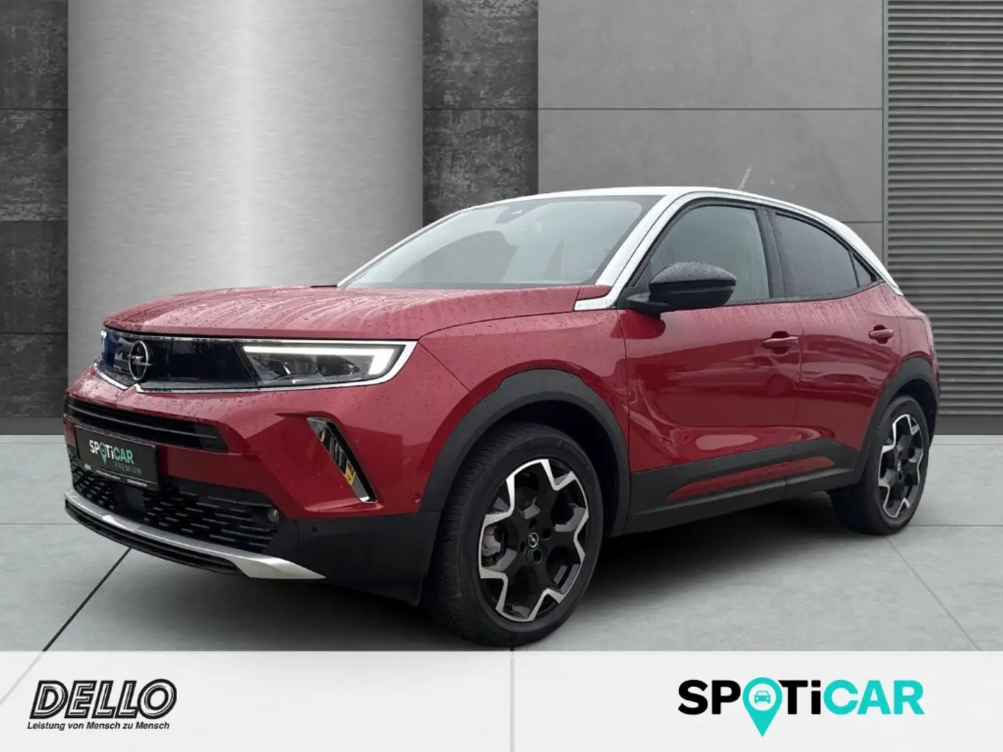 Opel Mokka-E ULTIMATE Navi Leder ACC Massagesitze Matrix-LED Ka Червоний - 1