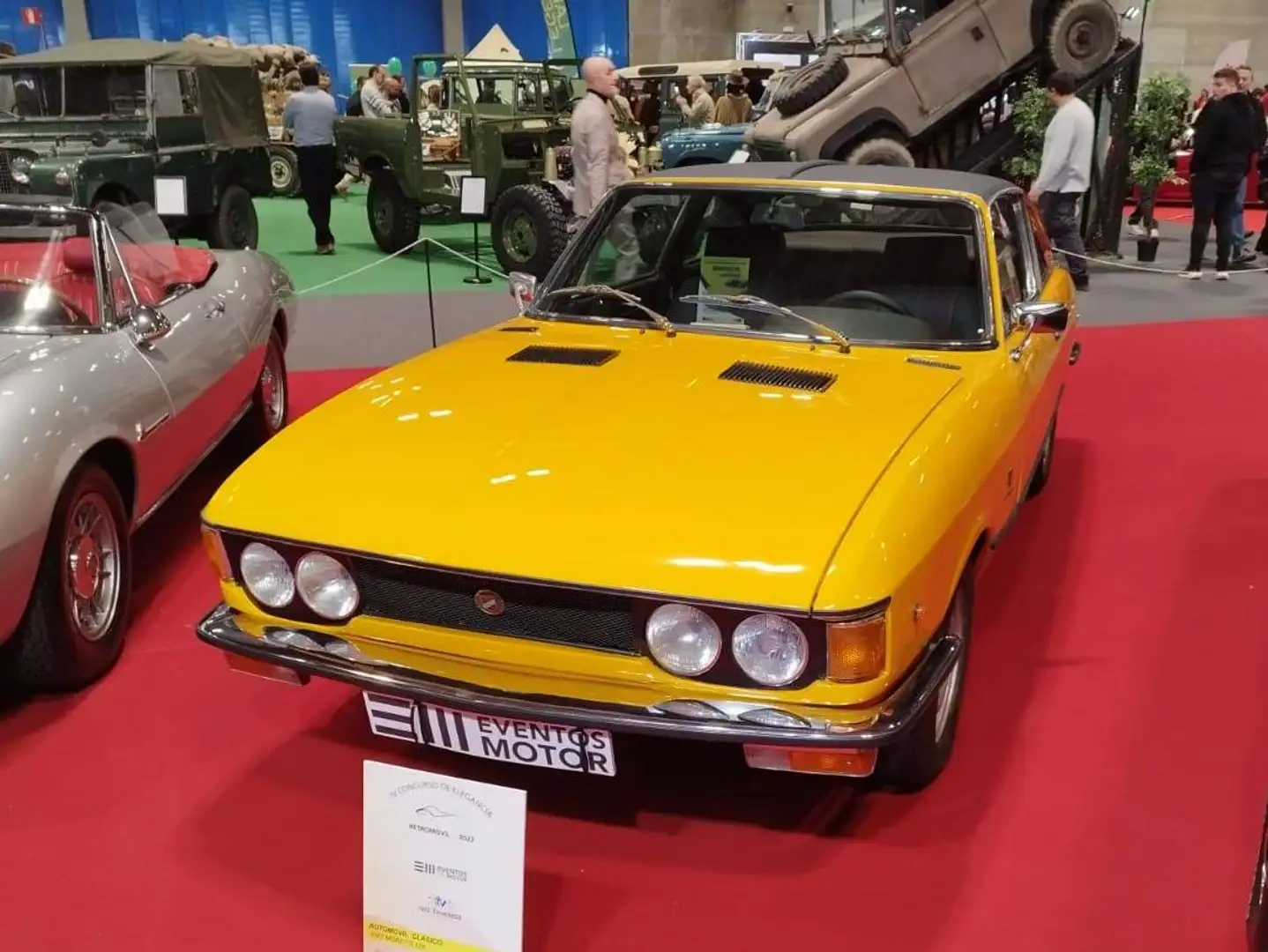 Fiat 128 Coupe Moretti Targa Amarillo - 1