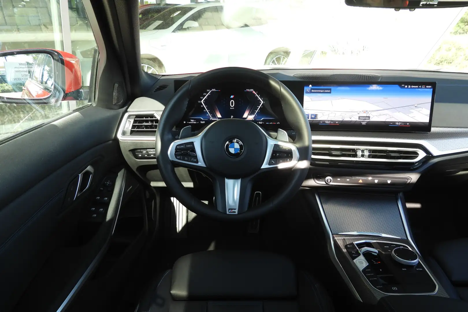 BMW 330 3 Serie 330i M Sport Automaat / Schuif-kanteldak / Piros - 2