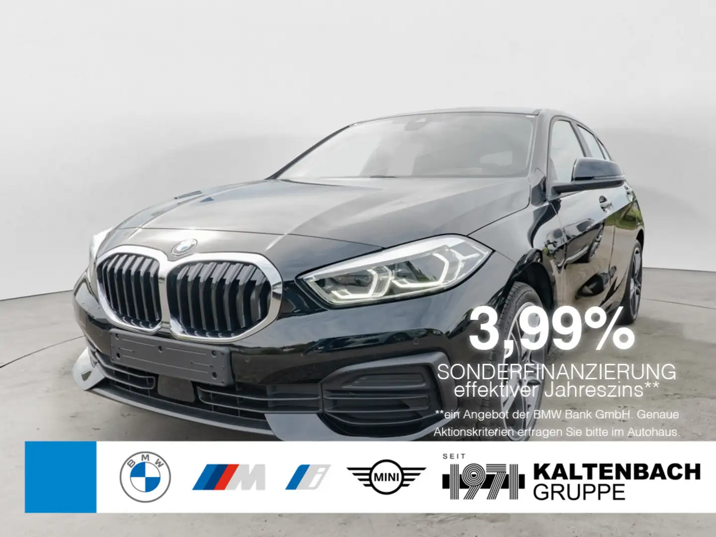 BMW 118 i Advantage LED NAVI PDC SITZHEIZUNG W-LAN Noir - 1