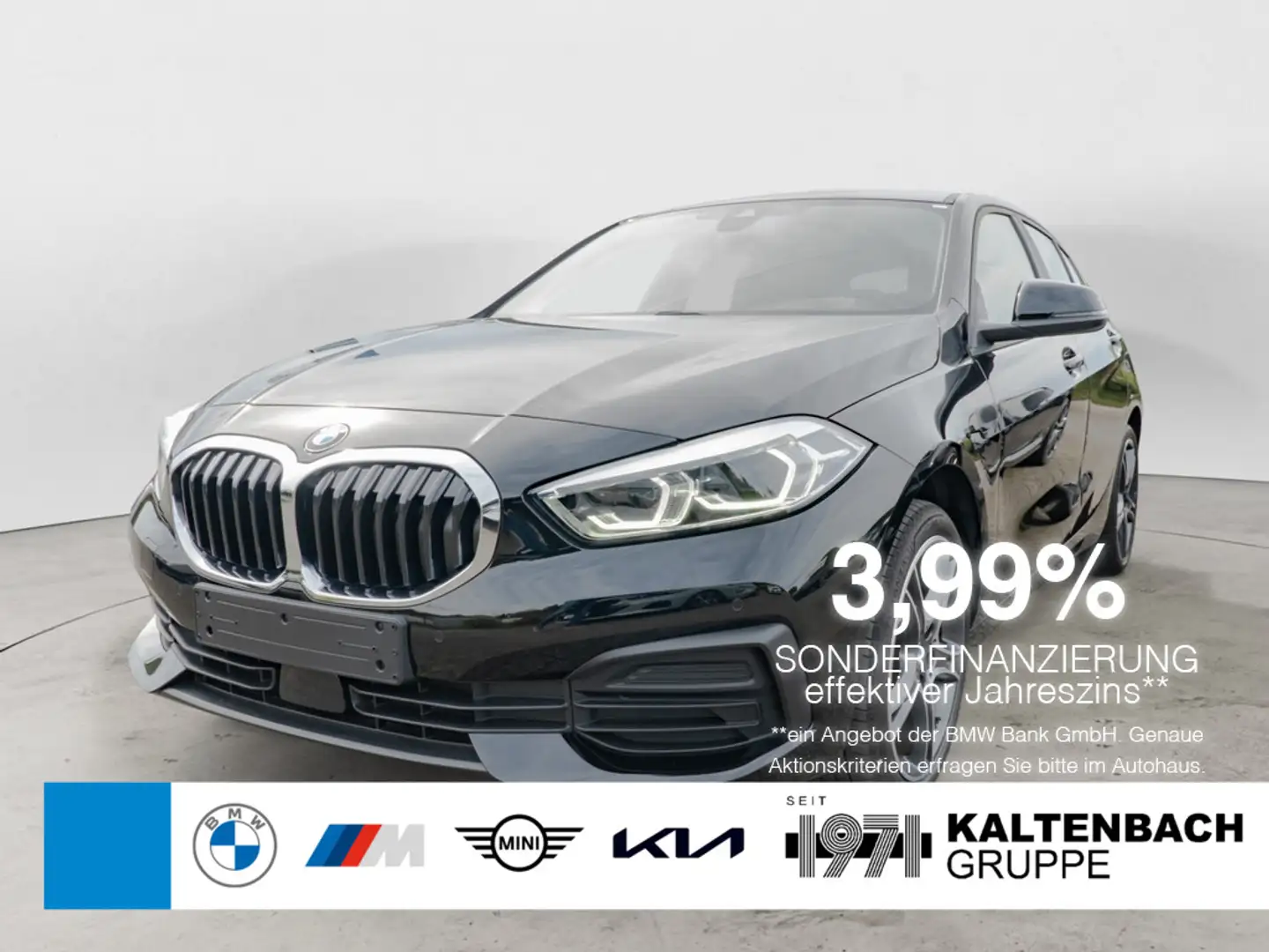 BMW 118 i Advantage LED NAVI PDC SITZHEIZUNG W-LAN Noir - 1
