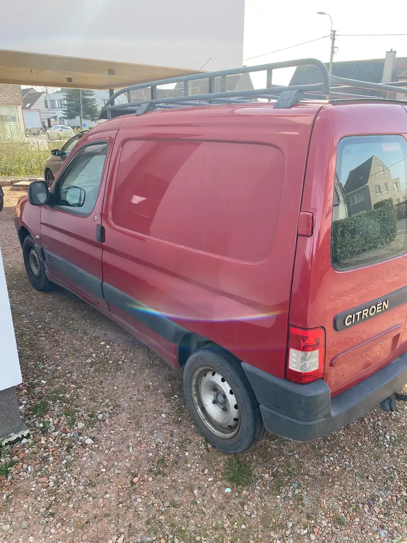Citroen Berlingo Berlingo 600 1.6 HDi 75 Niveau B Rouge - 1
