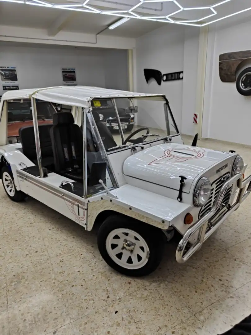 Austin Mini Moke White - 2