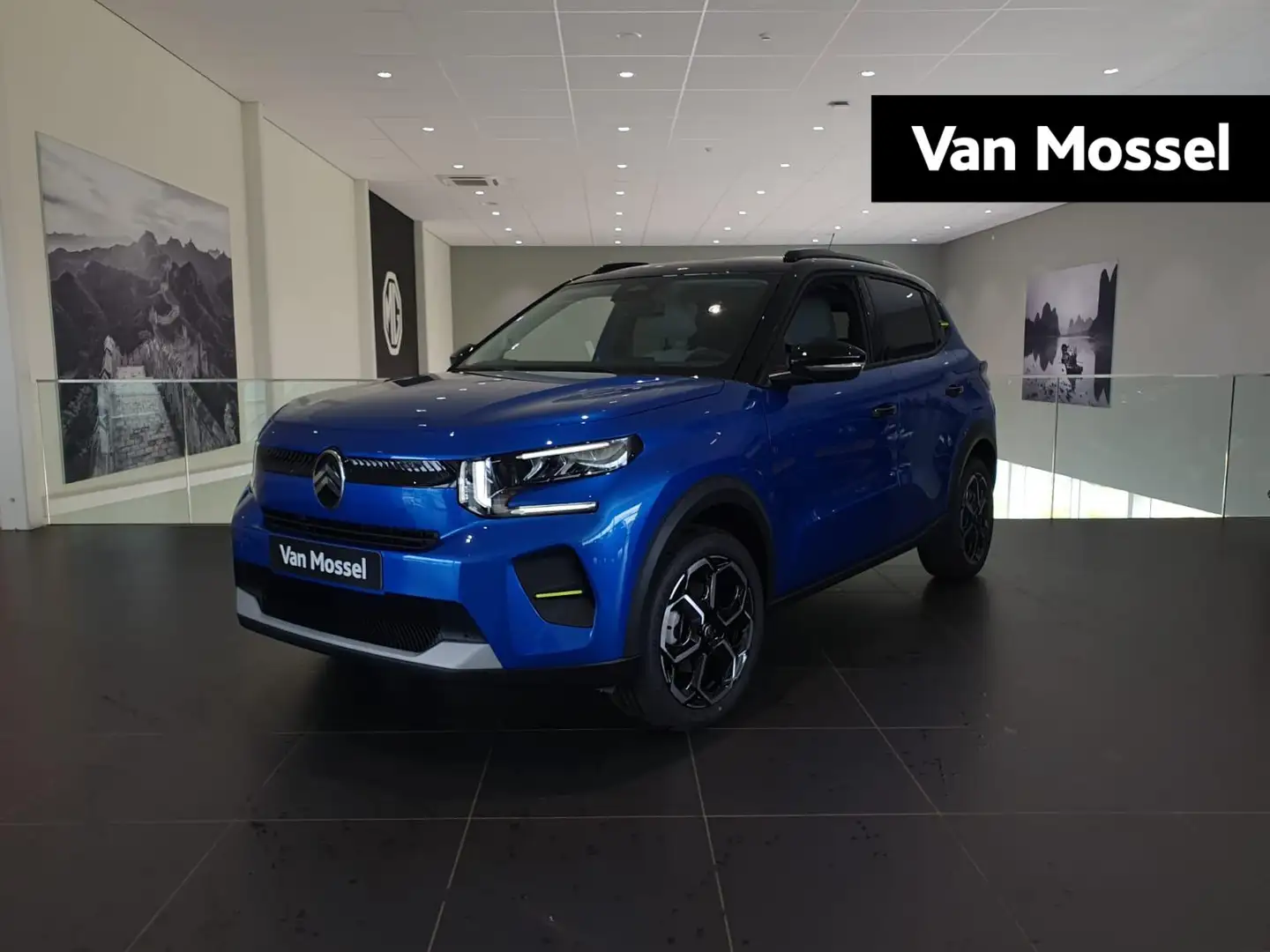 Citroen C3 1.2 Hybrid 110pk Max Blauw - 1