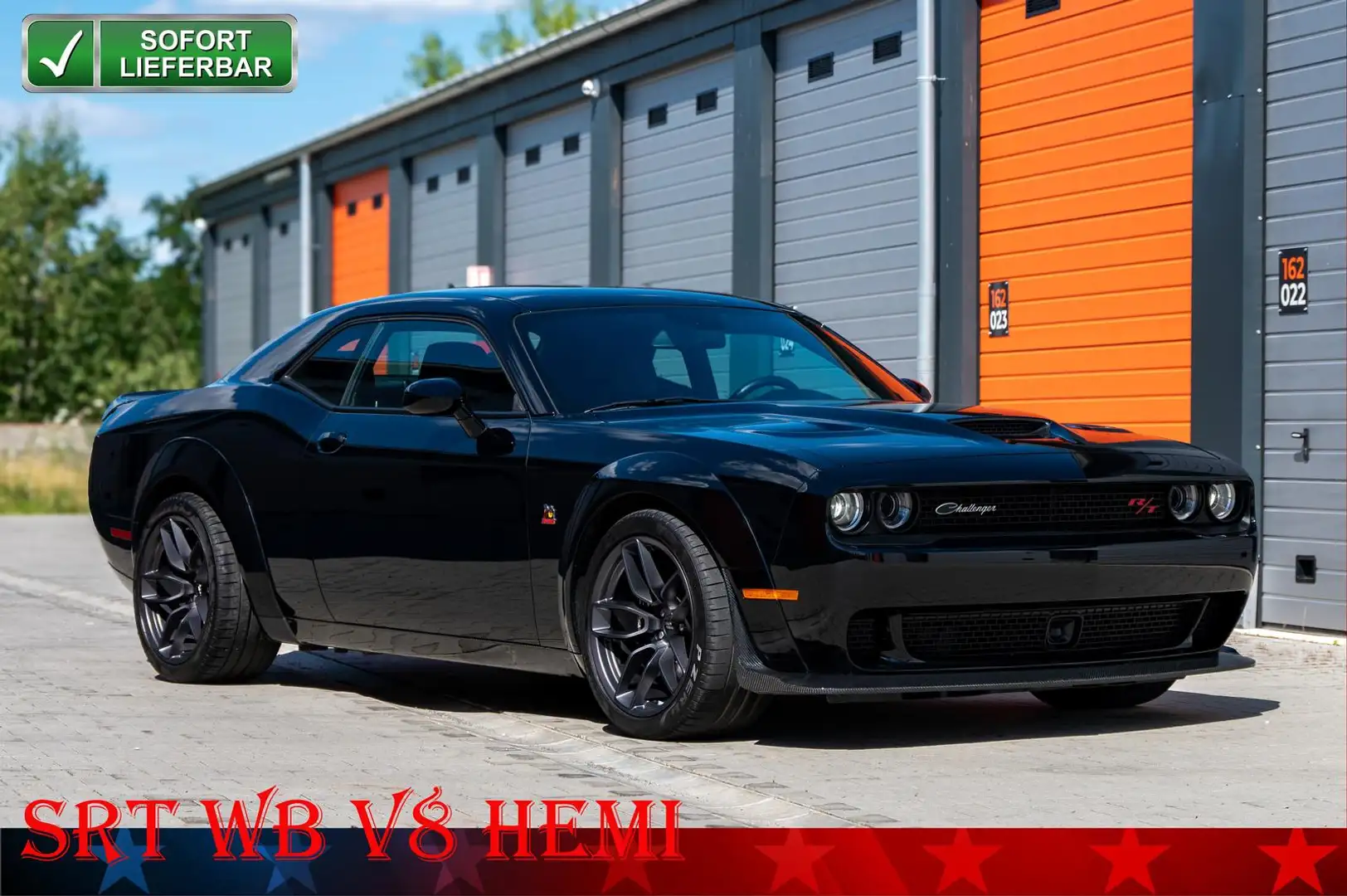 Dodge Challenger 6,4l Scat Pack Widebody,ACC,NAP Carbon Noir - 1
