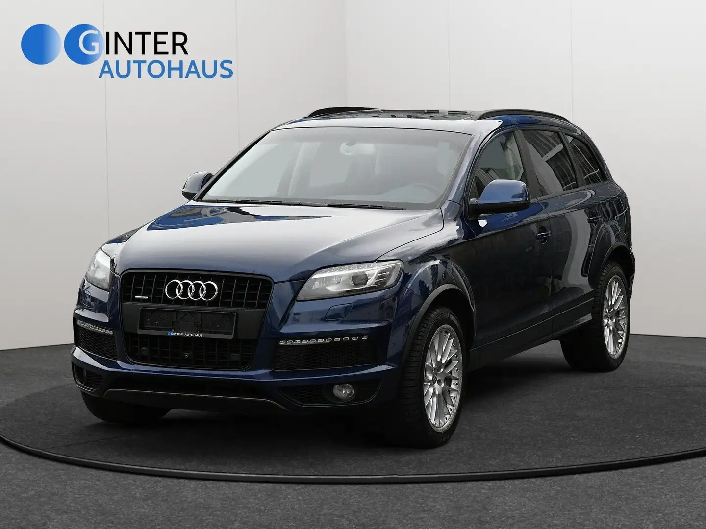 Audi Q7 3.0 TDI quattro*Panorama*aus 2.Hand* Blau - 1