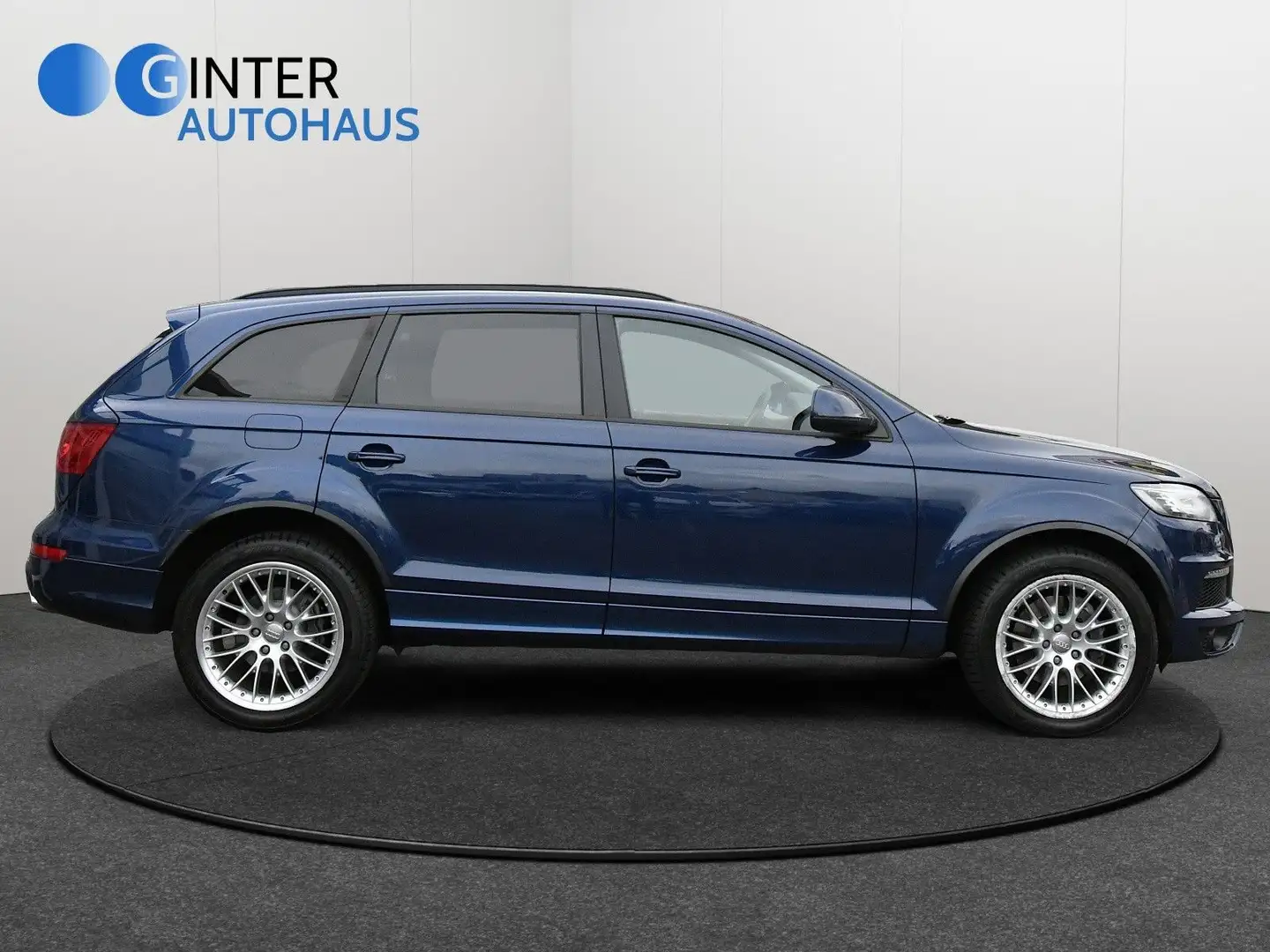 Audi Q7 3.0 TDI quattro*Panorama*aus 2.Hand* Blau - 2