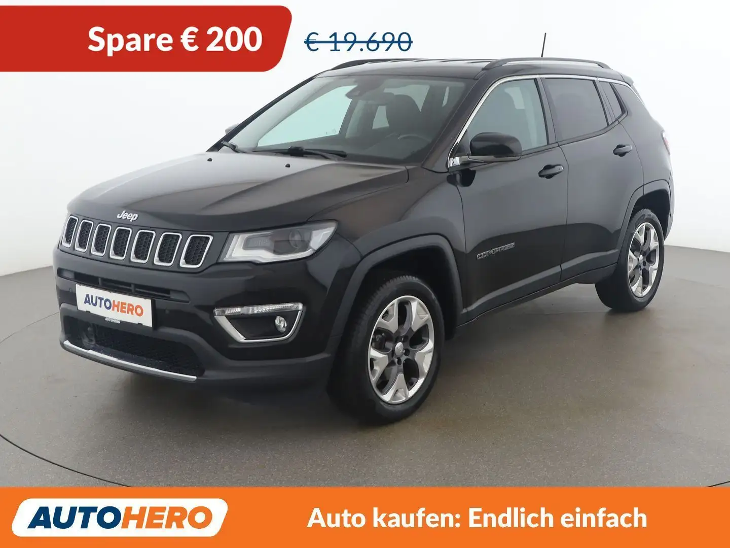 Jeep Compass 2.0 M-Jet Limited 4WD Schwarz - 1