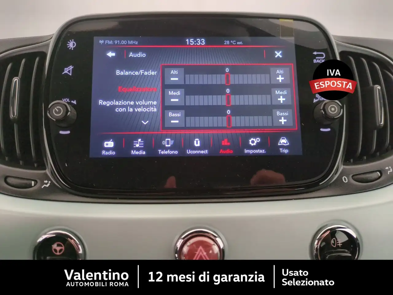 Fiat 500 1.0 70cv Ibrido club, миниатюра 16