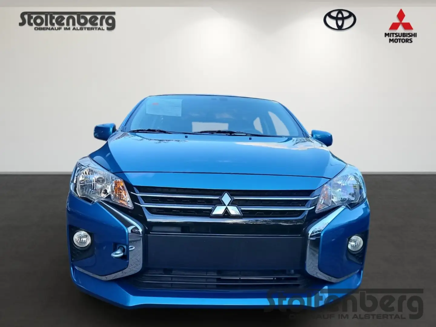 Mitsubishi Space Star Select 1.2 DAB Notbremsass. Tel.-Vorb. Berganfahra Blau - 2