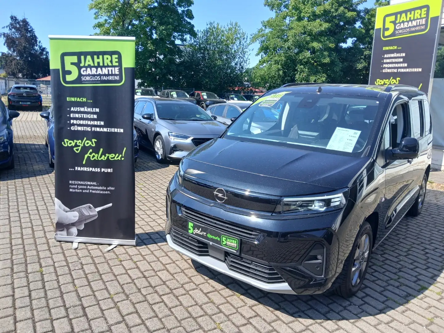 Opel Combo Life E 1.5D Parkpilot,Sitzheizung,Tempomat Zwart - 2