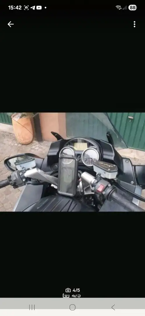 Kawasaki GTR 1400 Original mit Gepäcktaschen. Bleu - 2