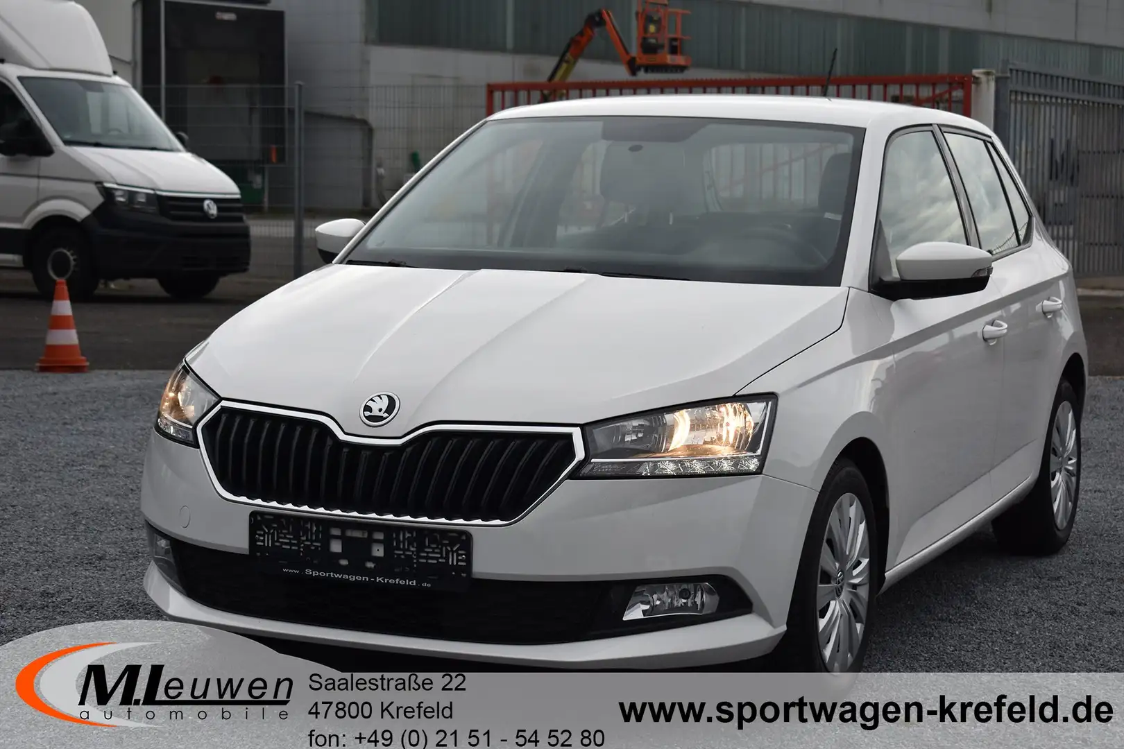 Skoda Fabia Cool Plus *KLIMA*PDC*SHZG*MFL* Blanc - 1