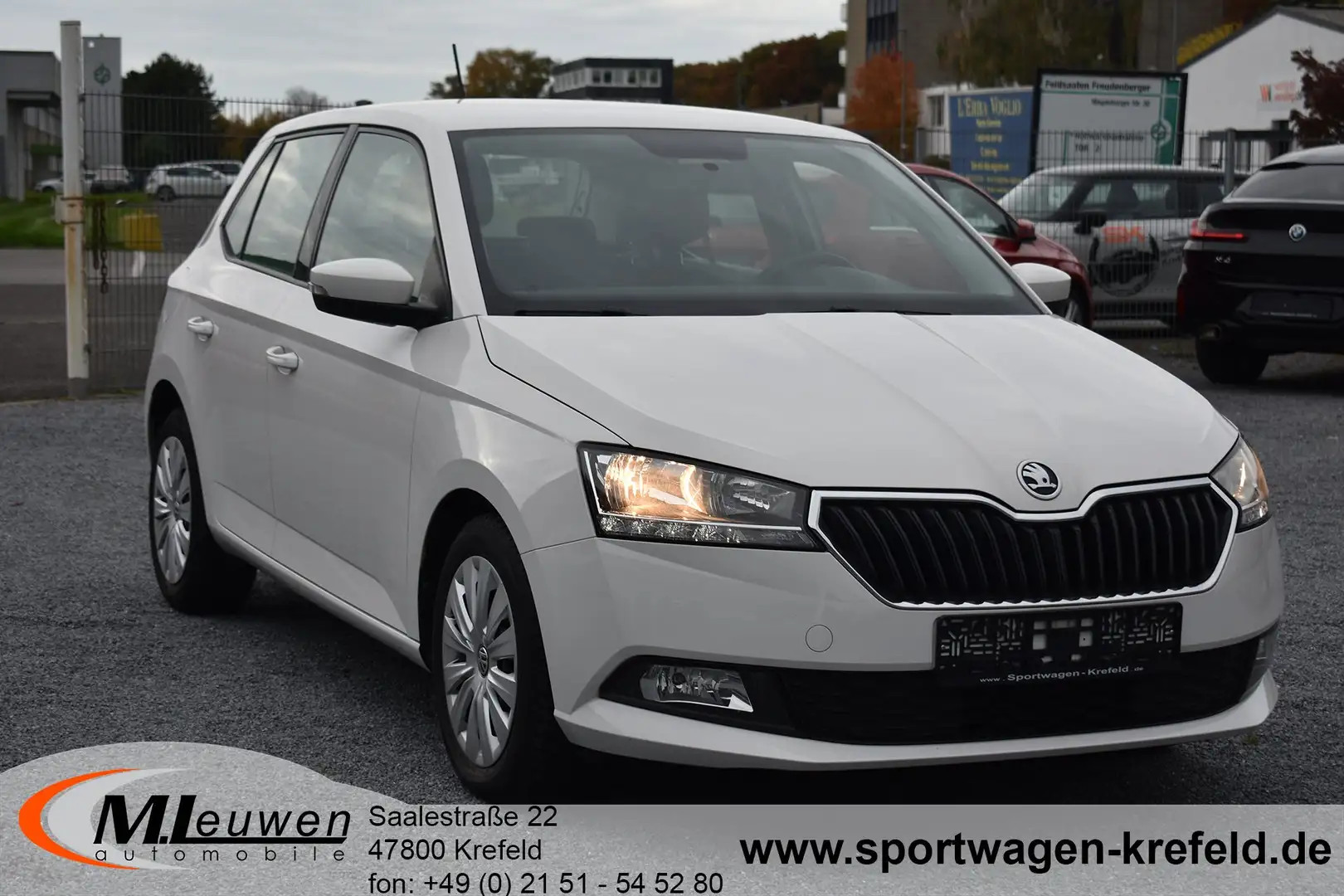 Skoda Fabia Cool Plus *KLIMA*PDC*SHZG*MFL* Blanc - 2