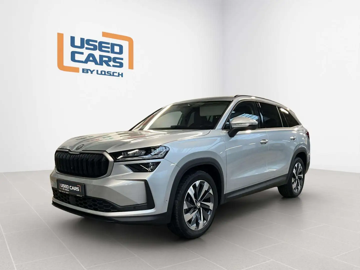 Skoda Kodiaq Selection+DSG+LED+NAVI+AHK Argent - 1