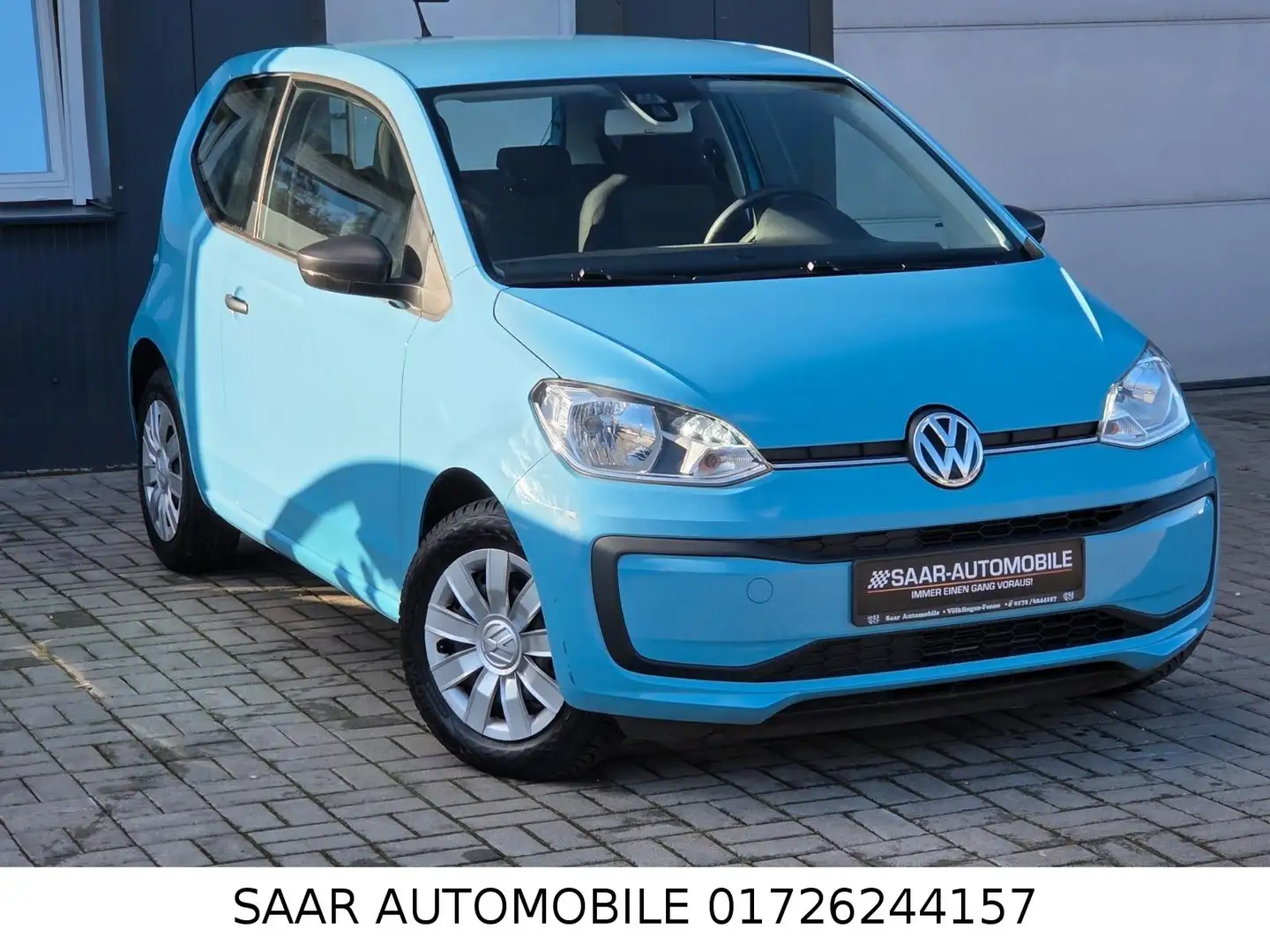 Volkswagen up! take up! 1.0 KLIMAAUTOMATIK/EURO6 Blau - 1