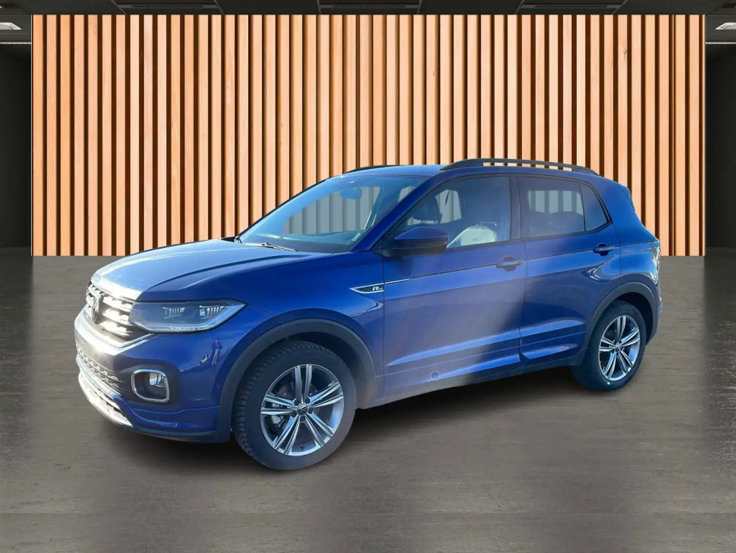 Volkswagen T-Cross 1.0 TSI DSG R-Line*Navi*ACC*Kamera*LED* Blau - 2