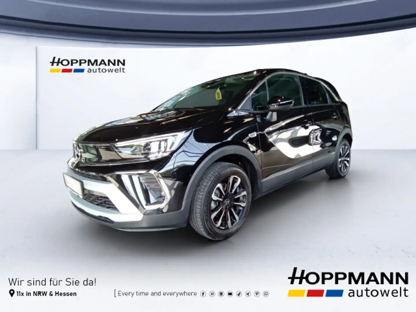 Opel Crossland Edition, 110 PS, Navi Schwarz - 1
