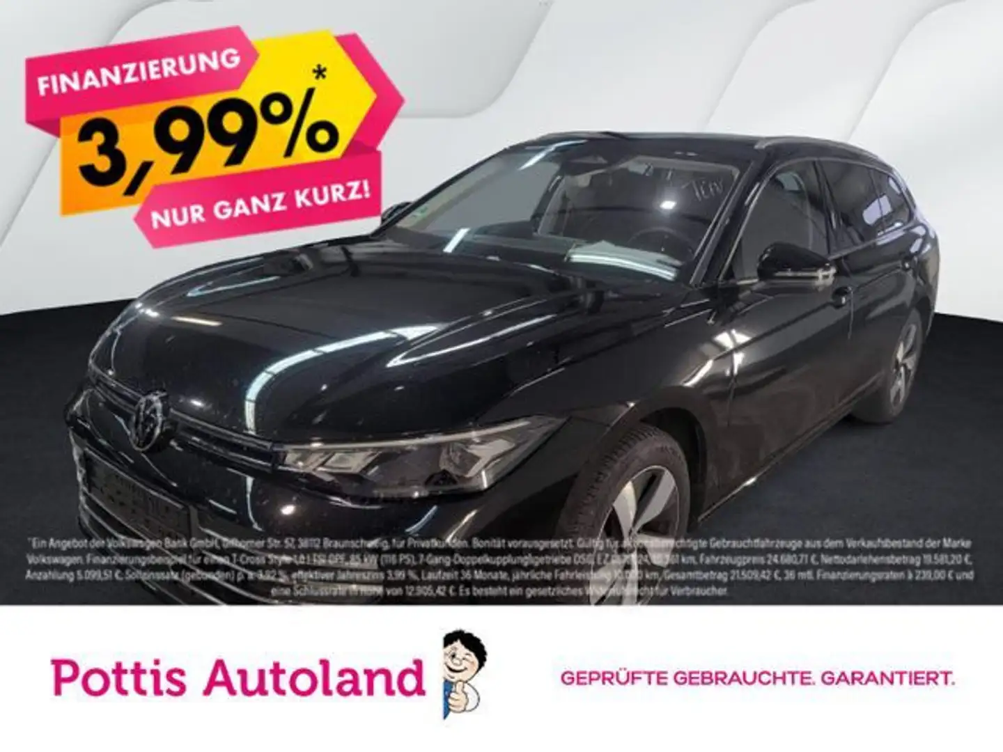 Volkswagen Passat Variant 1.5 eTSI DSG BUSINESS AHK KAMERA Schwarz - 1