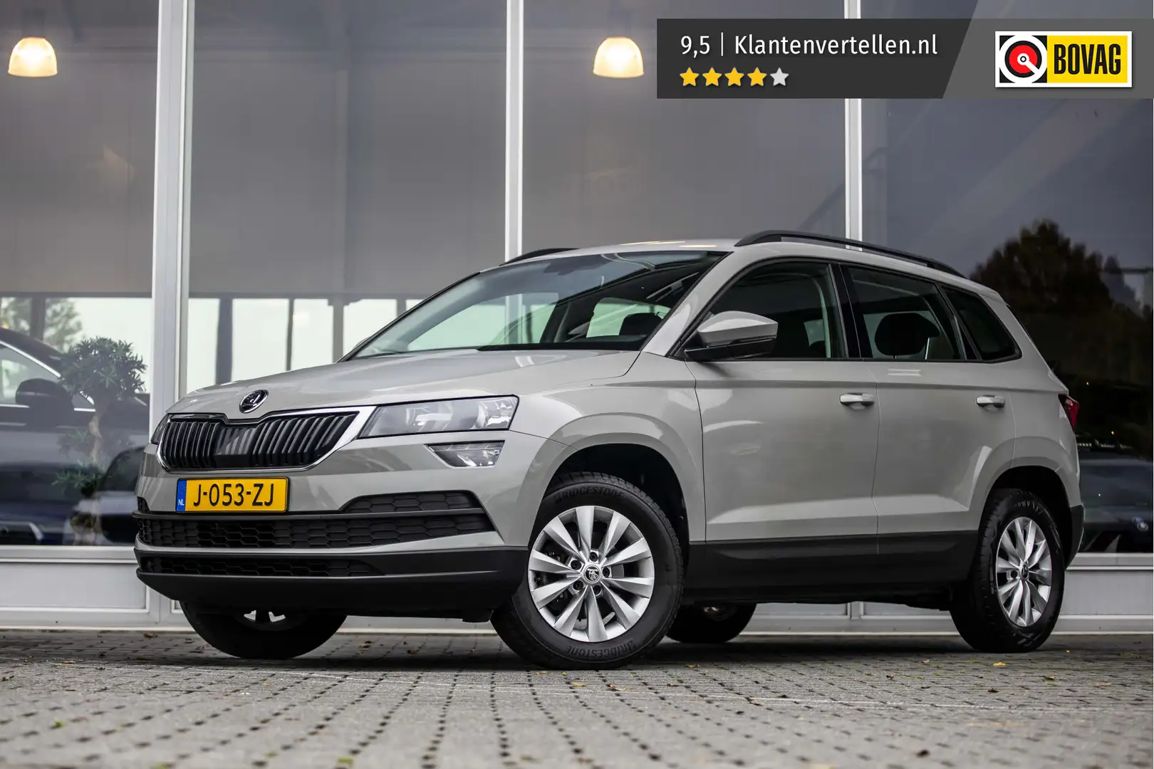 Skoda Karoq 1.0 TSI Business Edition | E-Trekhaak | NL Auto | Grijs - 1