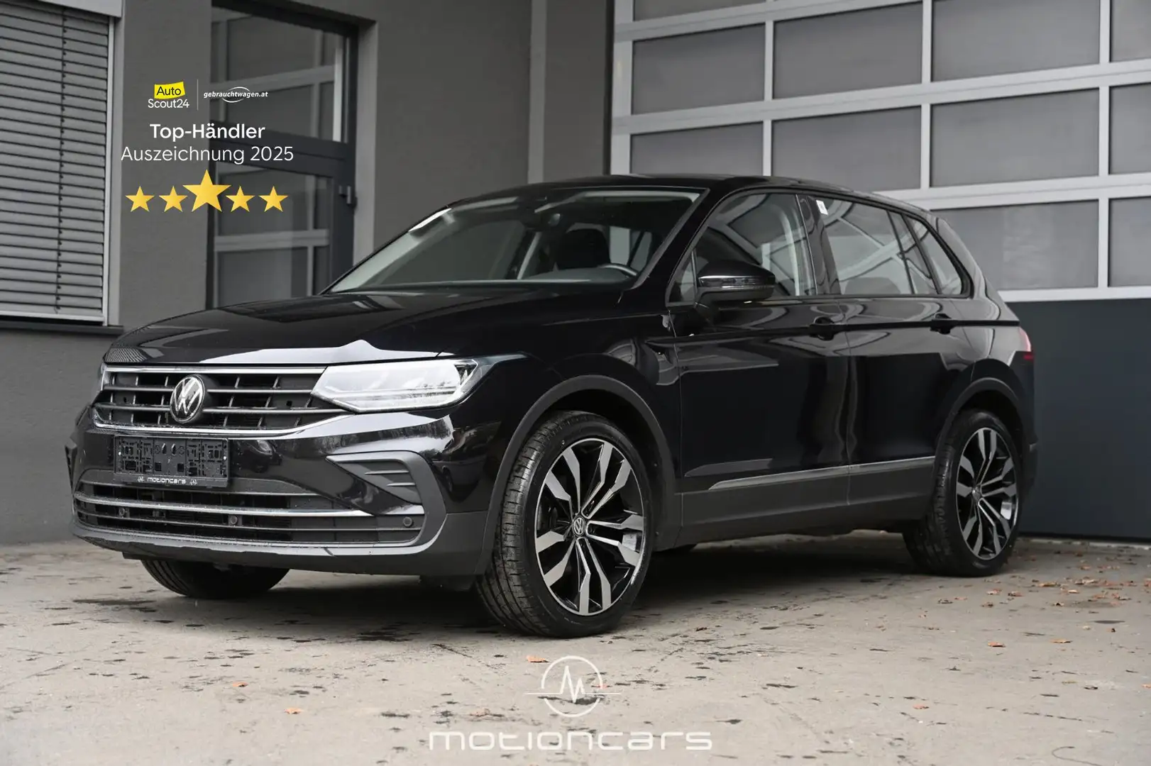 Volkswagen Tiguan Basis 1,5 TSI ACT Life DSG Pickerl NEU Schwarz - 1
