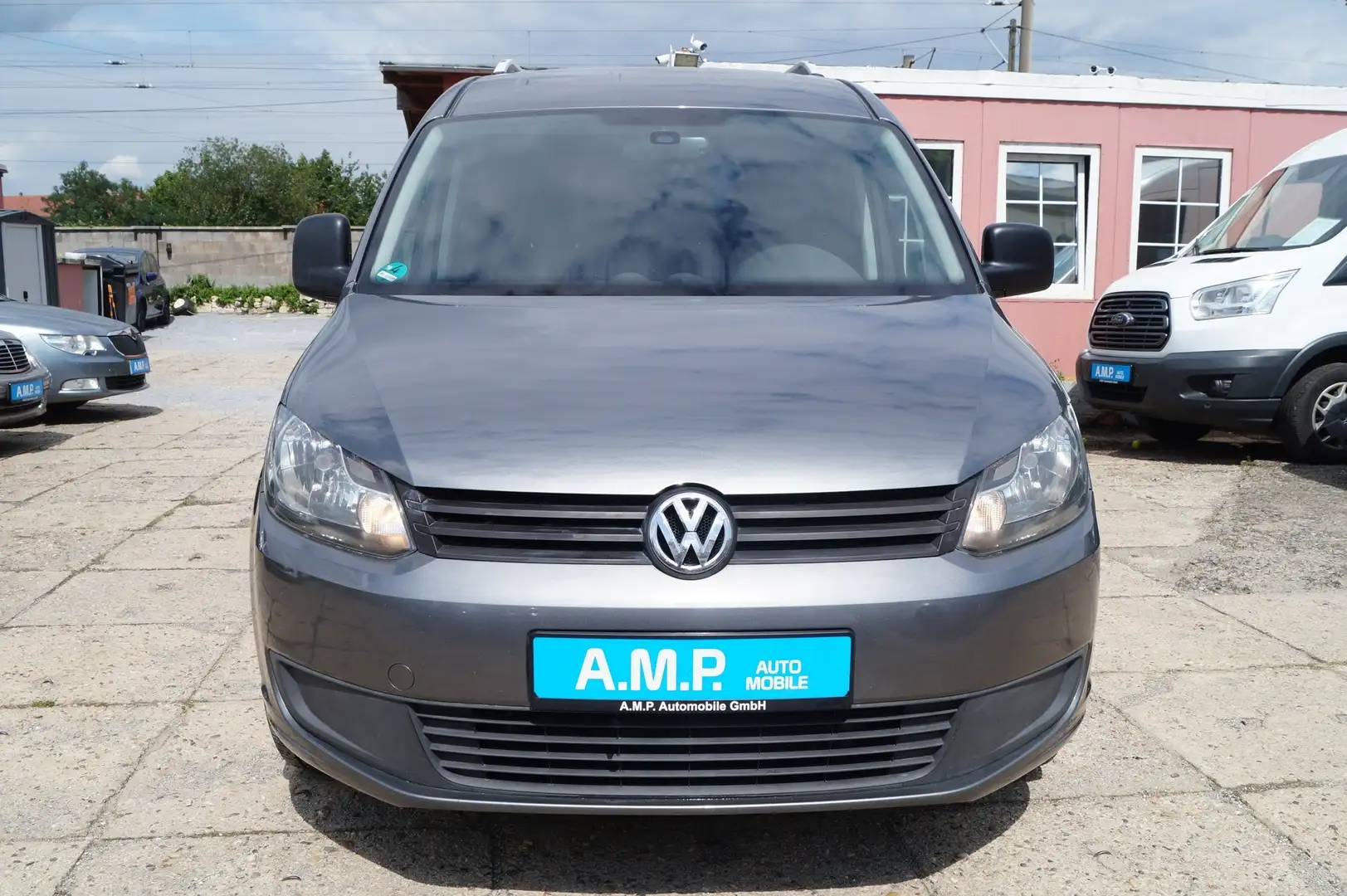 Volkswagen Caddy Maxi 1.6TDI, TÜV+SERVICE NEU, 7-SITZER, 1.HAND, Gris - 2