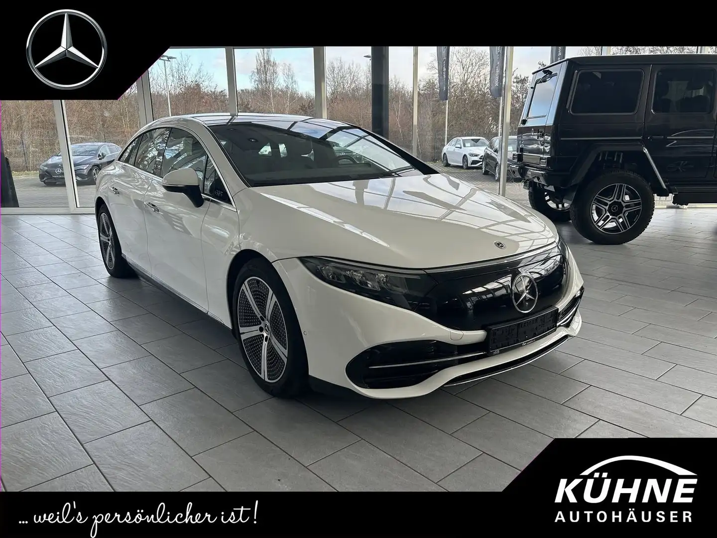 Mercedes-Benz EQS 450+/Pano/Advanced/Electric Art/Sound/URBAN Weiß - 1