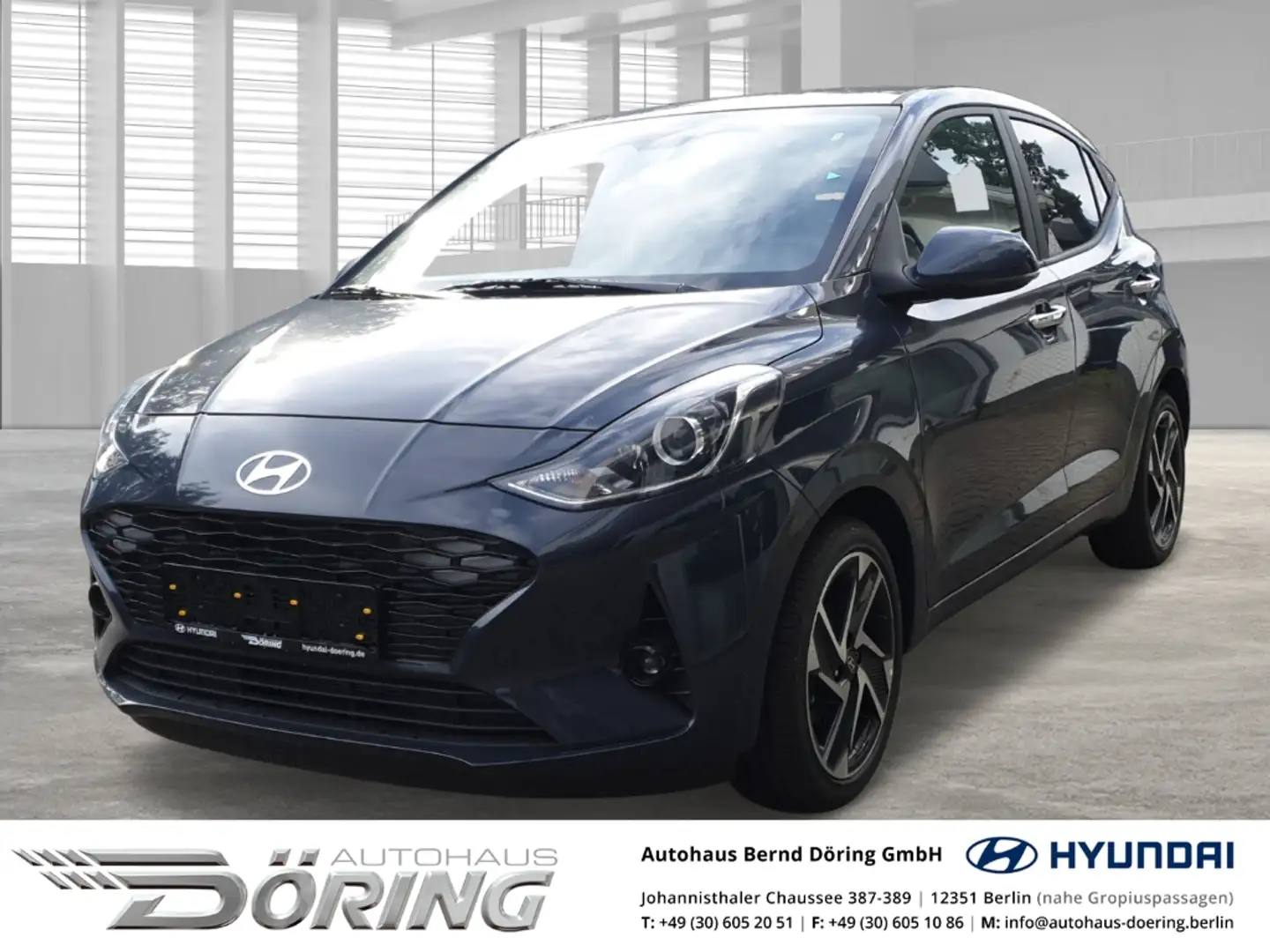 Hyundai i10 FL Prime 1.2 Schaltwagen 79 PS Smart Key Grigio - 1