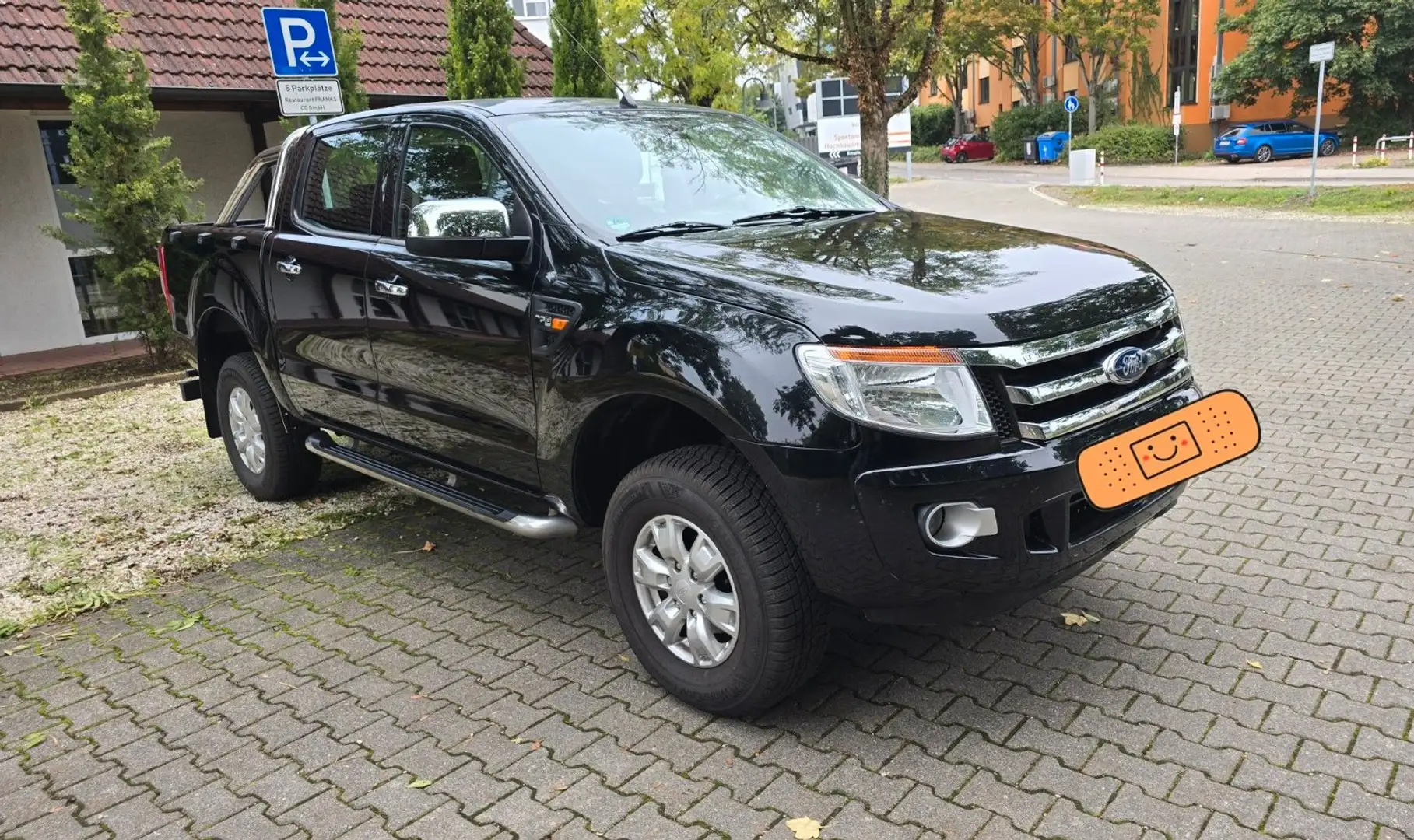 Ford Ranger XLT Doppelkabine 4x4 Schwarz - 2