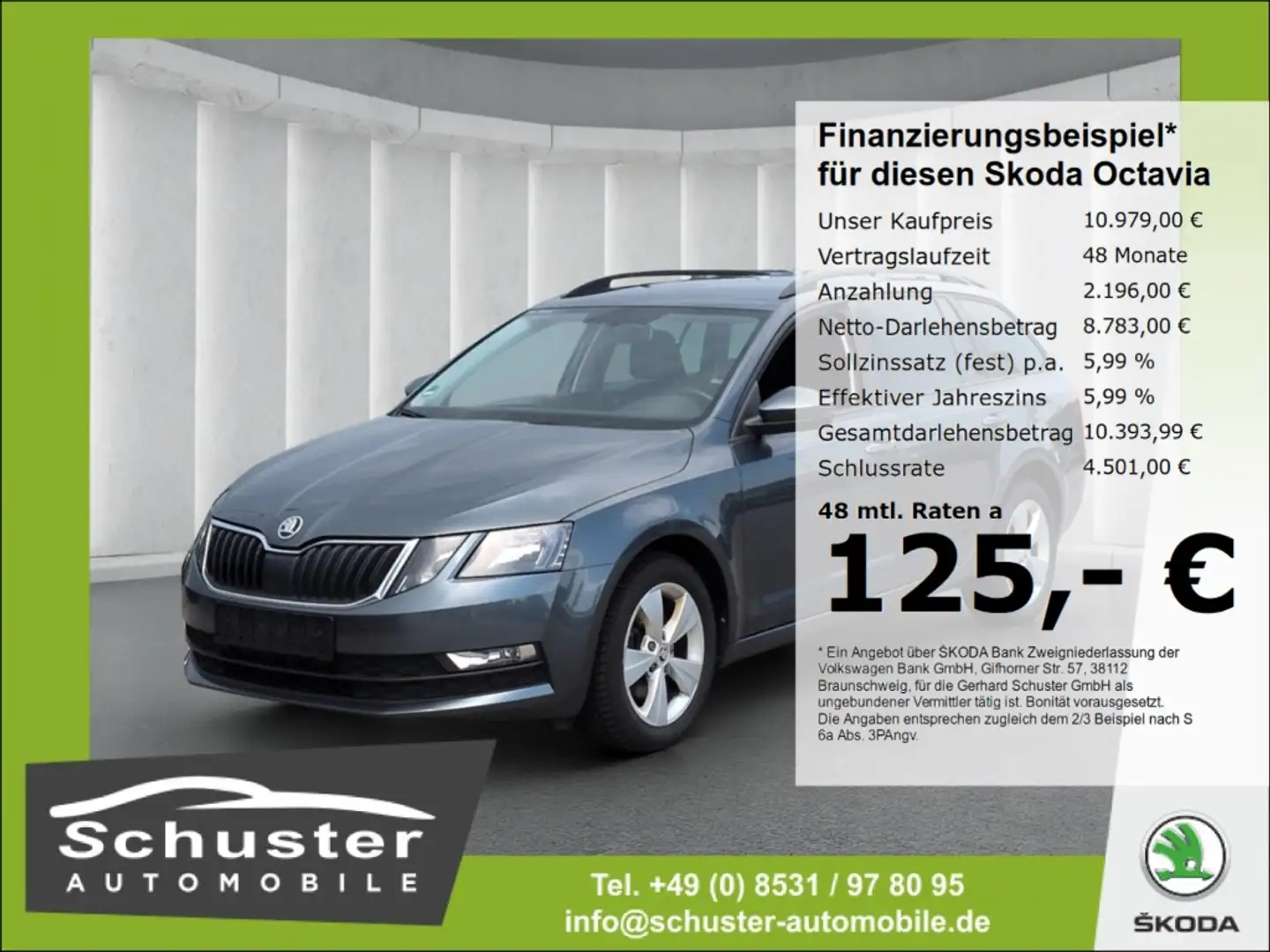 Skoda Octavia Combi TOUR 1.0TSI*Navi Tempo SHZ PDC Alu Grau - 1