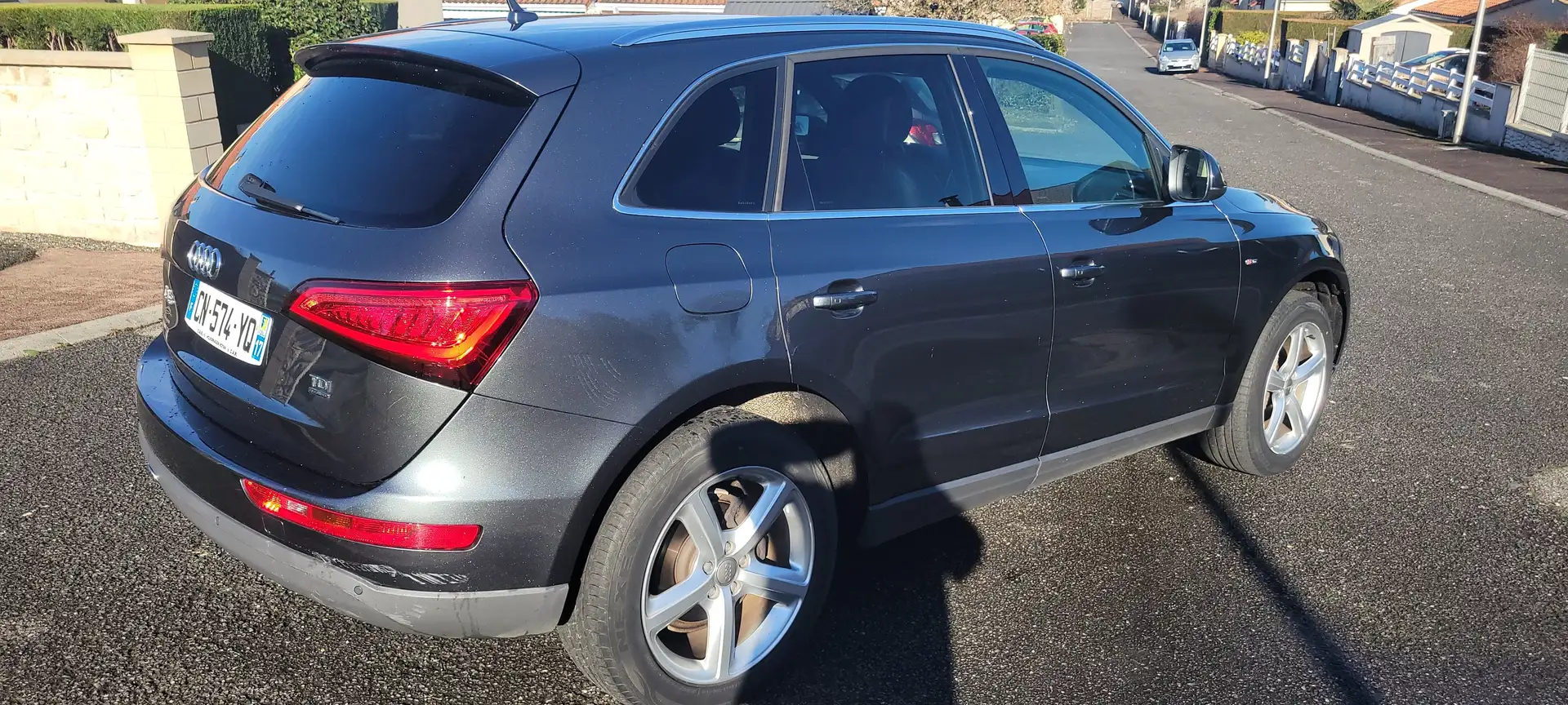 Audi Q5 Q5 2.0 TDI 177 Quattro S Line S tronic 7 Gris - 2