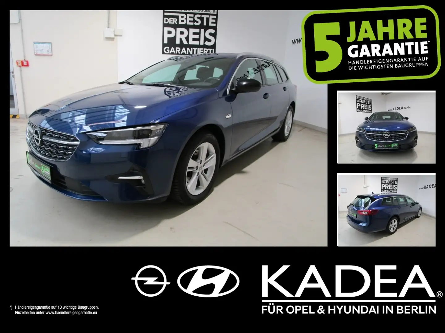 Opel Insignia B 1.5 Navi,PanoDach,LED,Lenk+Sitzhzg, Blau - 1