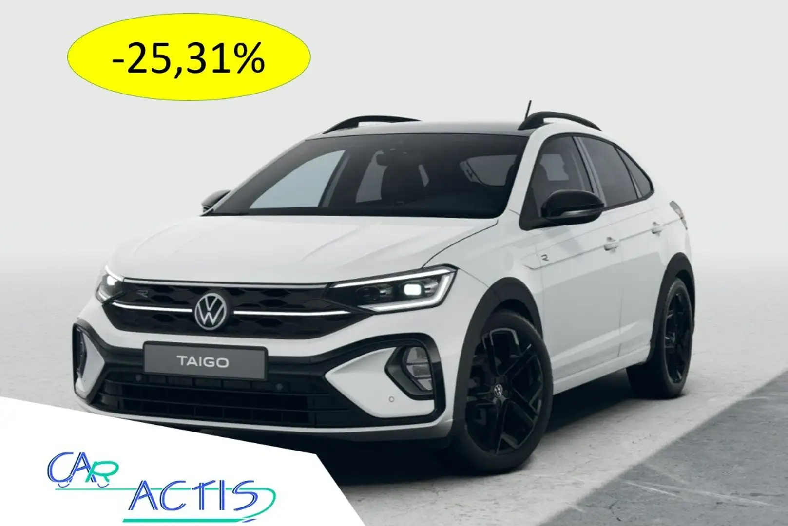 Volkswagen Taigo 1.0TSI R-Line - SI.CH - CLIM AUT - CAM - KESSY Bianco - 1