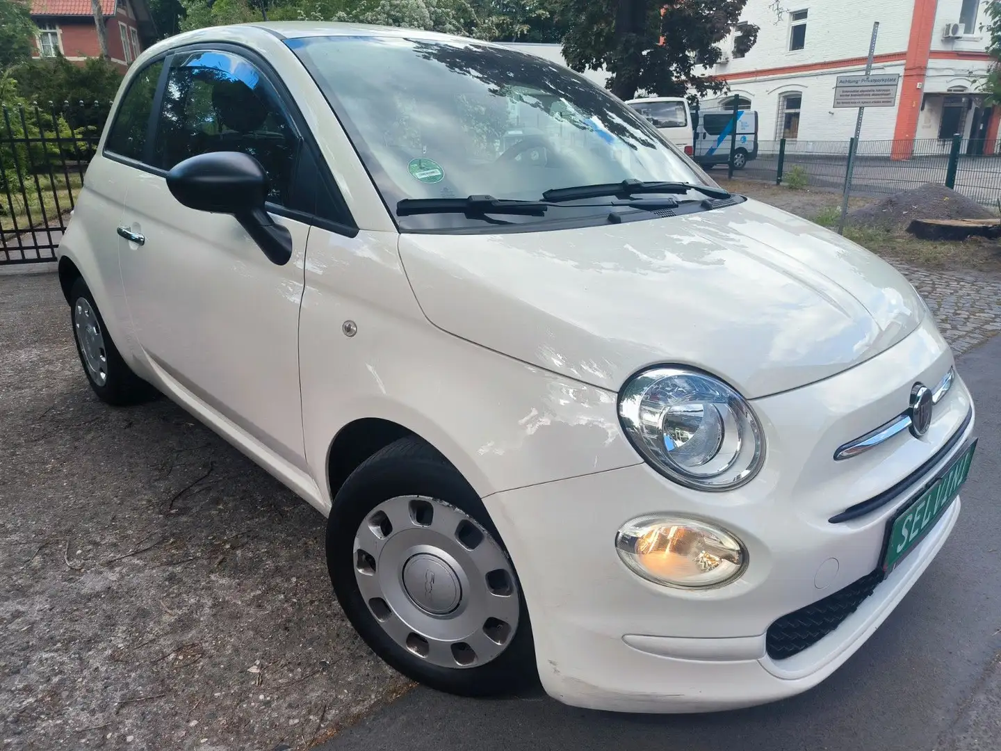 Fiat 500 Cult-Klima-Allwetter-TÜV NEU Blanco - 2
