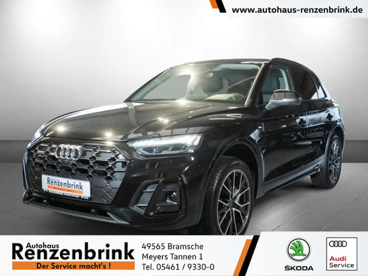 Audi Q5 S line 40 TDI quattro S tronic MATRIX LED+360°+... Schwarz - 1
