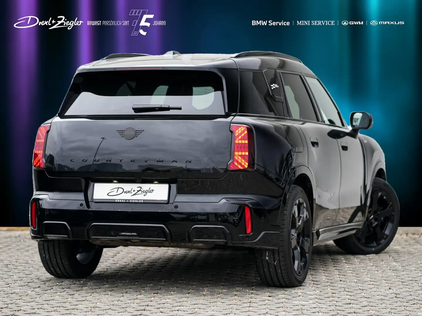 MINI Cooper Countryman Countryman C JCW Trim Paket XL ACC AHK PanoDach Negro - 2