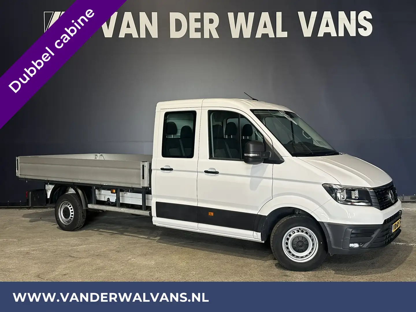 Volkswagen Crafter 2.0 TDI 140 pk Pick up Open laadbak Dubbele Cabine White - 1
