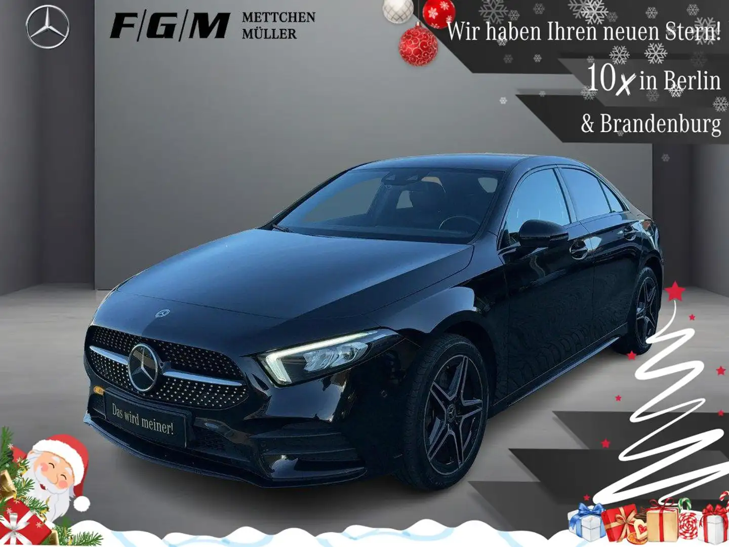 Mercedes-Benz A 250 e AMG Line TWA|Night|Sitzhz|Distronic|Kam Black - 1