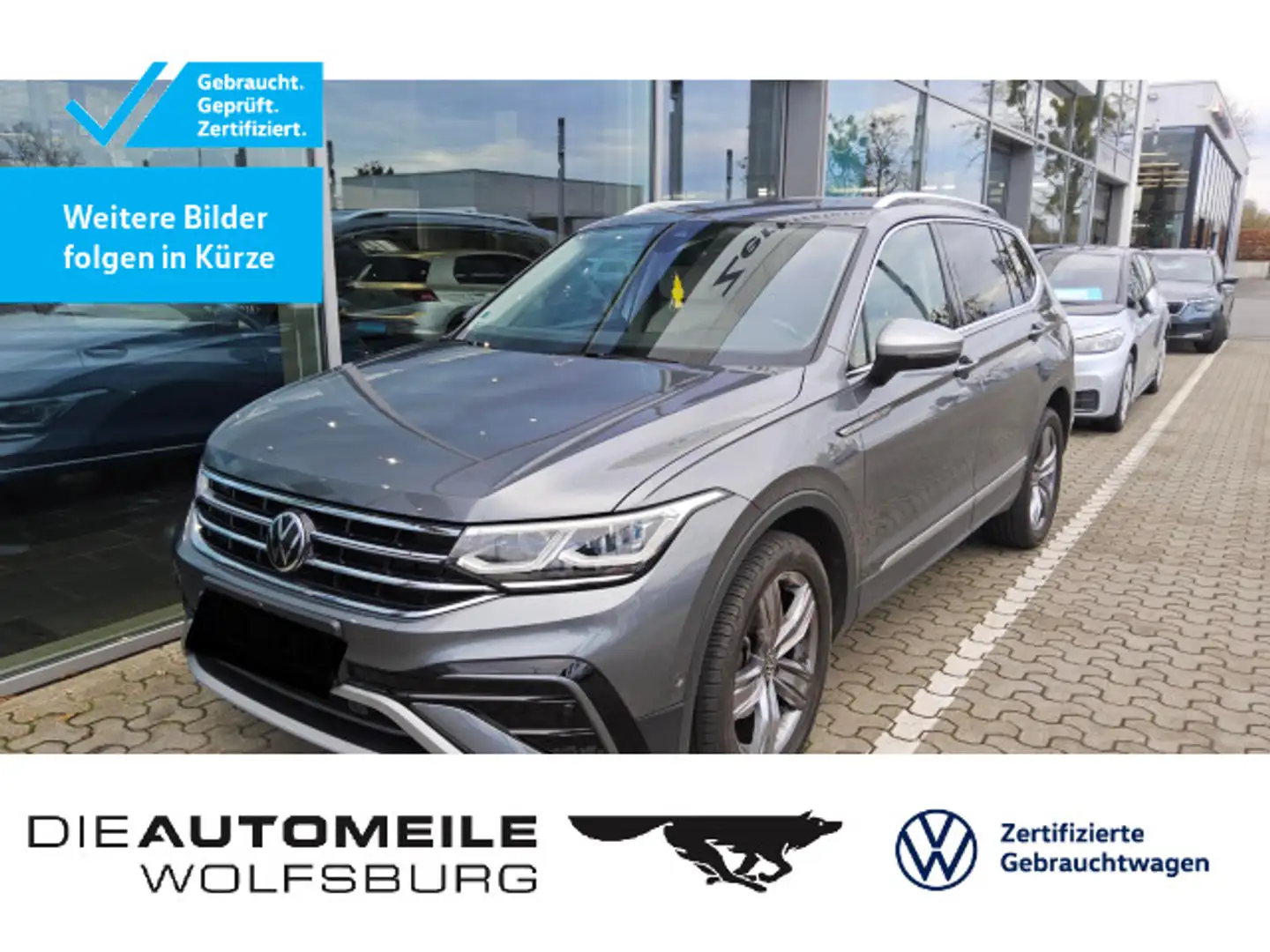 Volkswagen Tiguan Allspace 2.0 TDI DSG 4Motion Elegance AHK Grau - 1