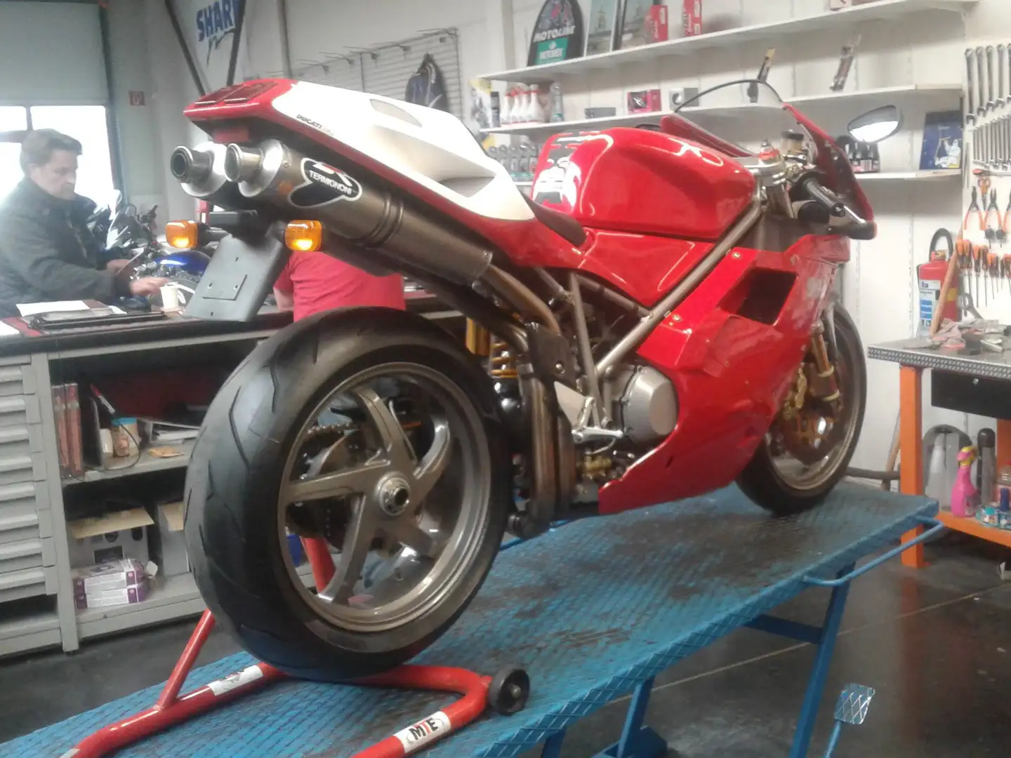 Ducati 996 996s monoposto Красный - 2