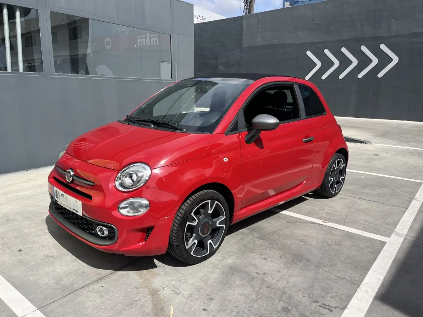 Fiat 500 Lounge 1.2 Dualogic Rot - 1