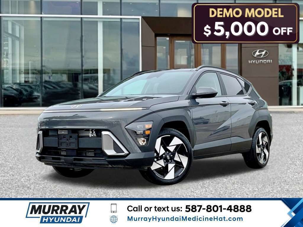 Gray (Ecotronic Grey) 2025 Hyundai Kona SUV / Crossover  Automatic