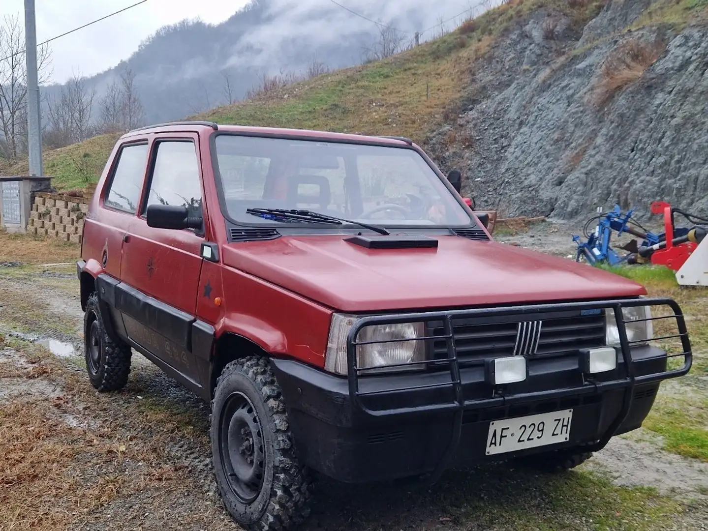 Fiat Panda 1.0 ie L Червоний - 1