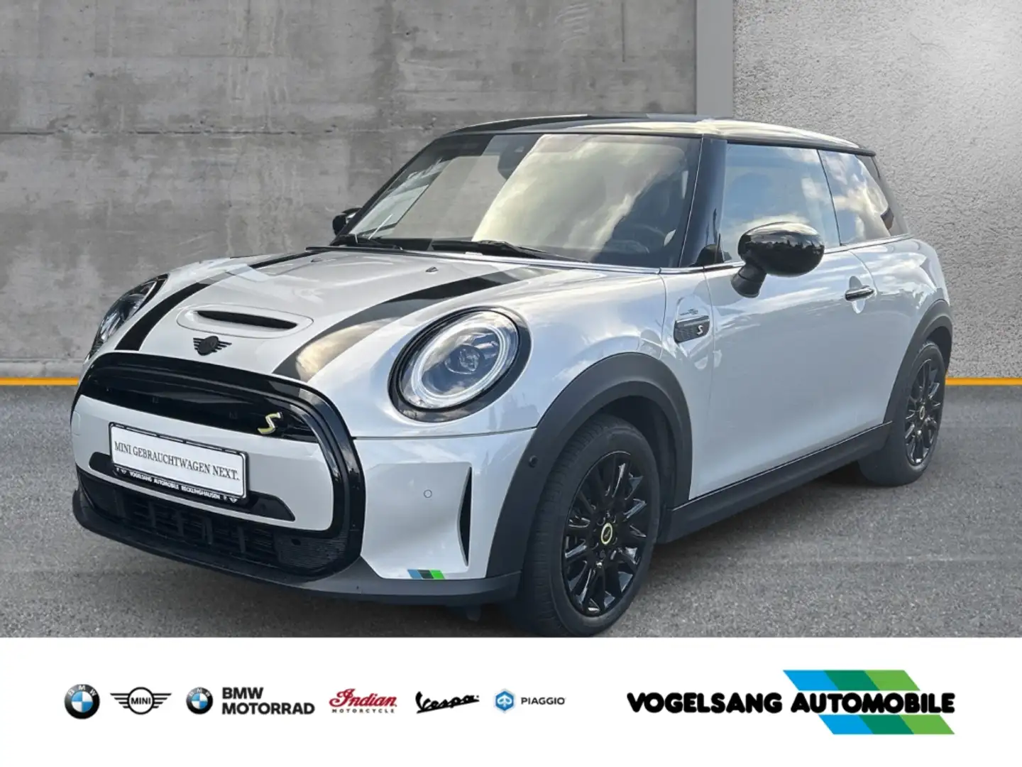 MINI Cooper SE Classic Trim LED HiFi Parkassistent Navi Komfortzu Zilver - 1